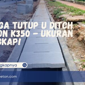tutup u ditch